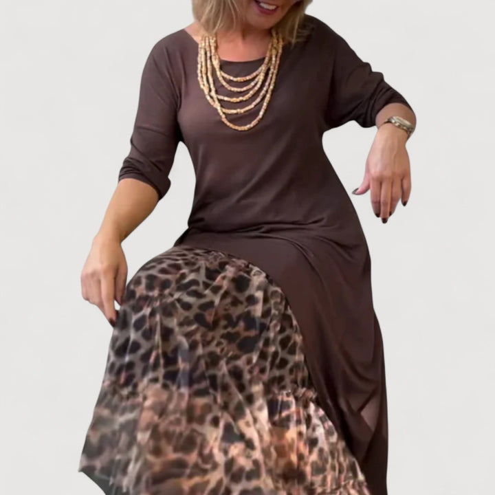 LORENZA – ASYMMETRIC MAXI DRESS