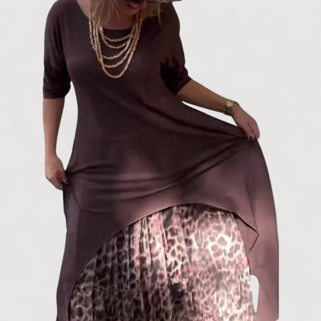 LORENZA – ASYMMETRIC MAXI DRESS