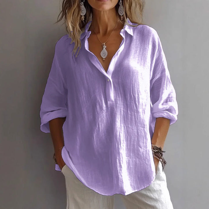 LILA – LINEN BLOUSE