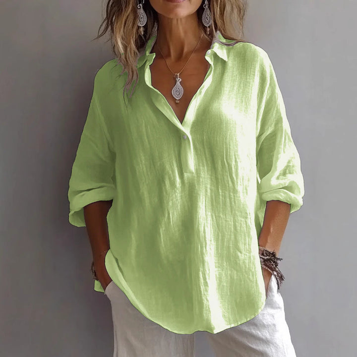 LILA – LINEN BLOUSE