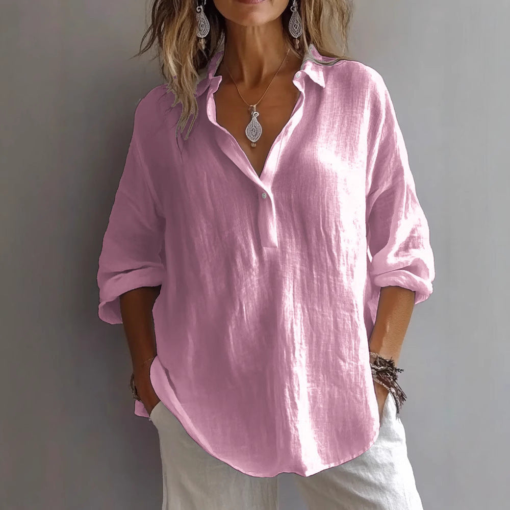 LILA – LINEN BLOUSE