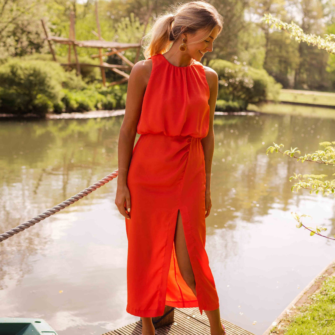 MATILDA – ELEGANT SLIT MIDI
