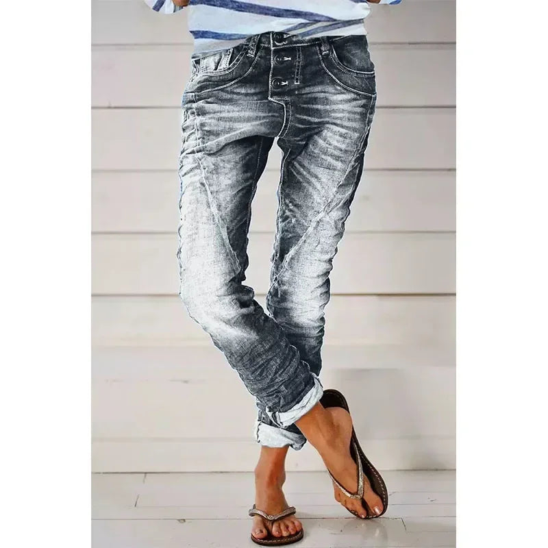 KYRA – BUTTON FRONT JEANS
