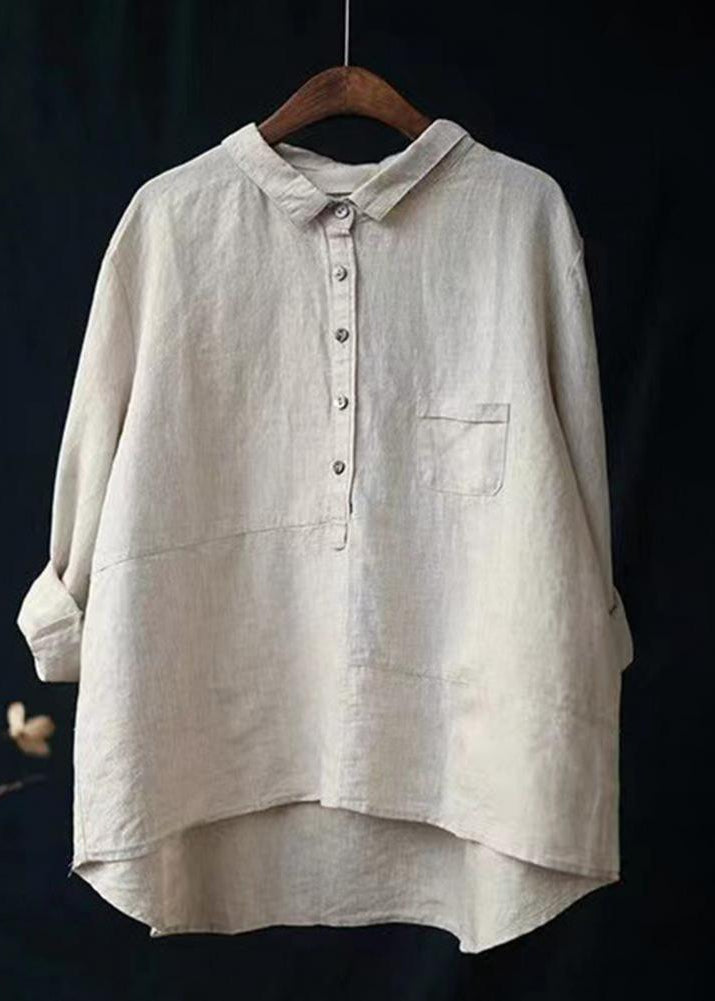 OLIVIA – RELAXED LINEN BLOUSE
