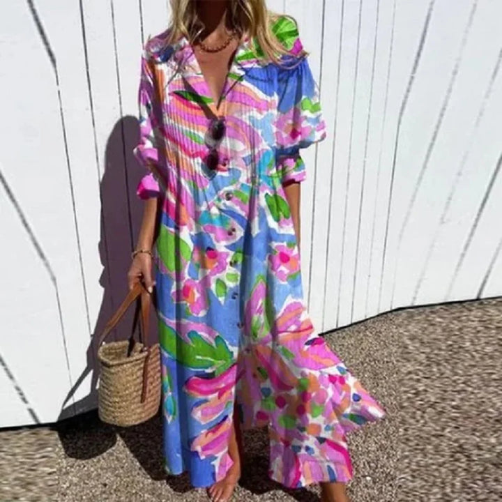 SERENA – FLORAL MAXI DRESS