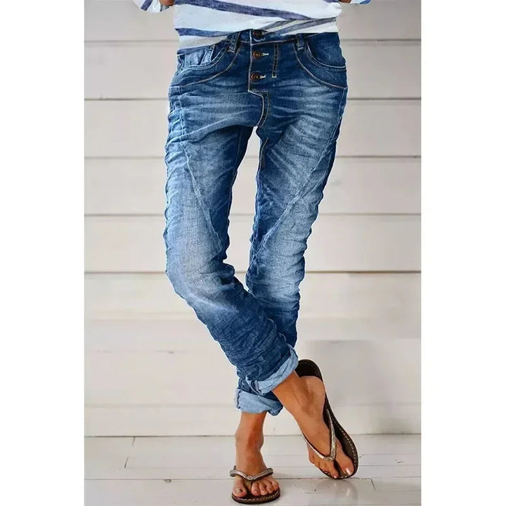 KYRA – BUTTON FRONT JEANS