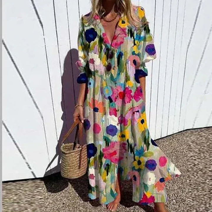 SERENA – FLORAL MAXI DRESS