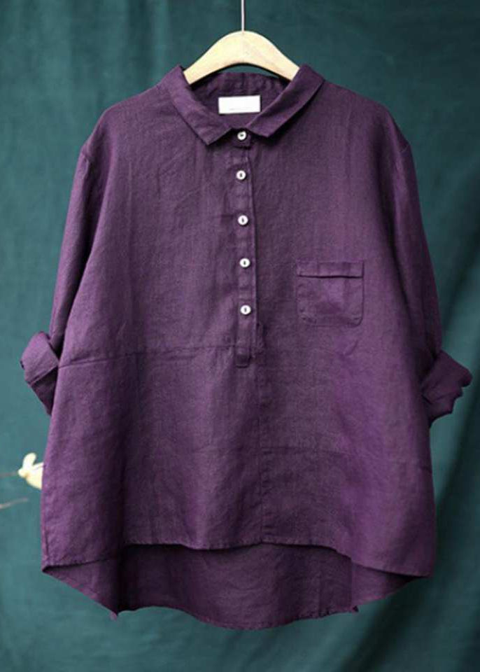 OLIVIA – RELAXED LINEN BLOUSE