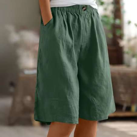 TESSA – RELAXED LINEN SHORTS