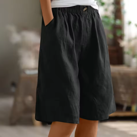 TESSA – RELAXED LINEN SHORTS