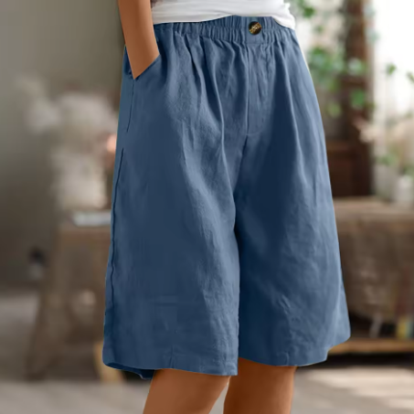 TESSA – RELAXED LINEN SHORTS