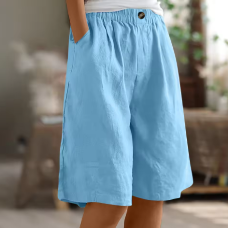 TESSA – RELAXED LINEN SHORTS