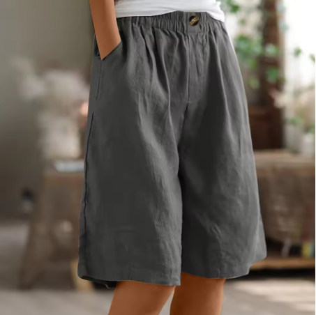 TESSA – RELAXED LINEN SHORTS