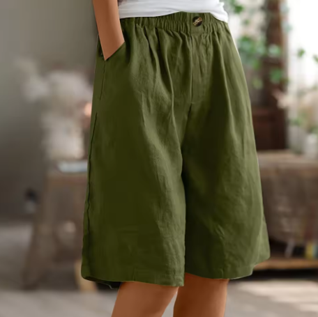TESSA – RELAXED LINEN SHORTS
