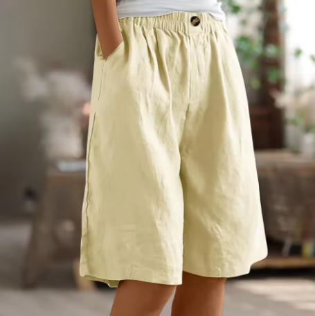 TESSA – RELAXED LINEN SHORTS