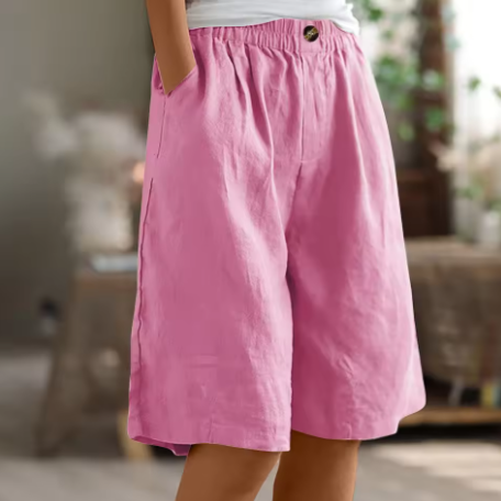 TESSA – RELAXED LINEN SHORTS