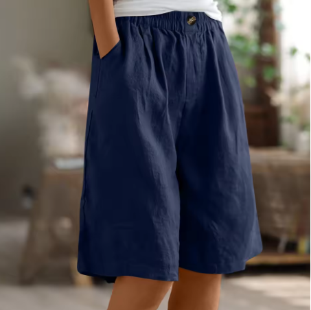 TESSA – RELAXED LINEN SHORTS