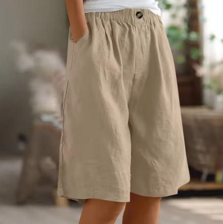 TESSA – RELAXED LINEN SHORTS