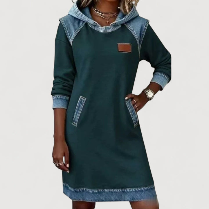 VERENA – CASUAL HOODIE DRESS