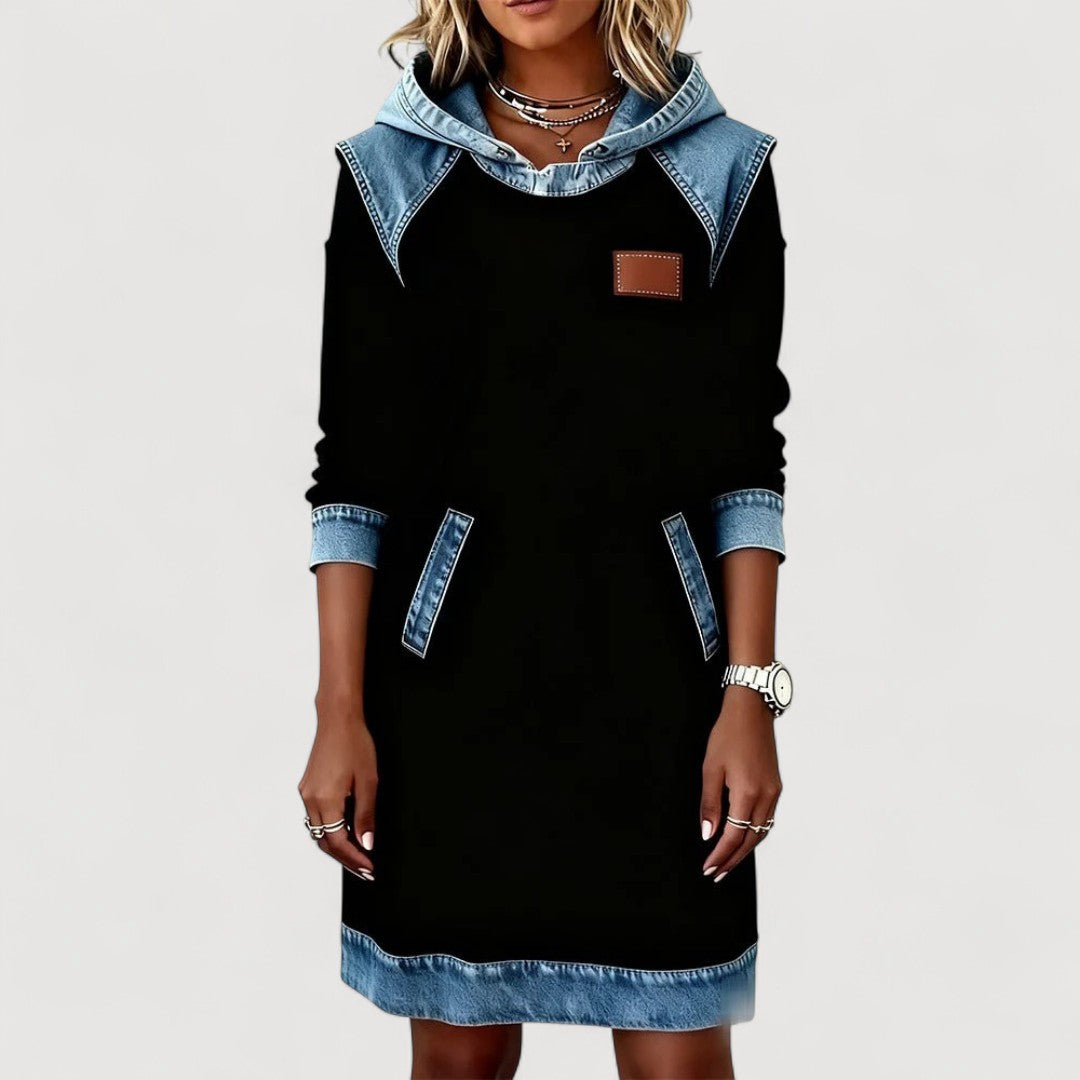 VERENA – CASUAL HOODIE DRESS