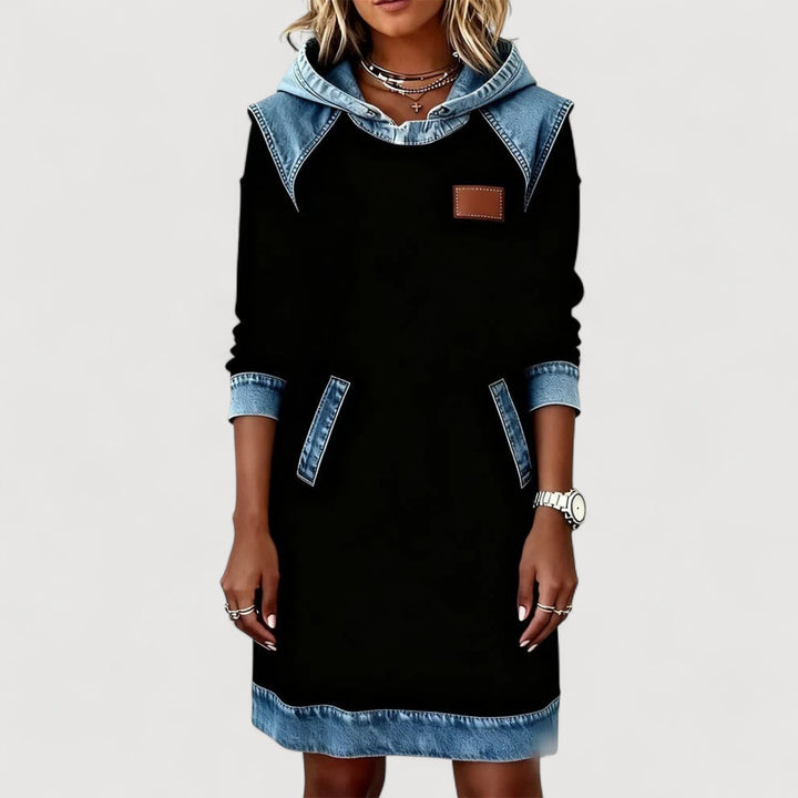 VERENA – CASUAL HOODIE DRESS