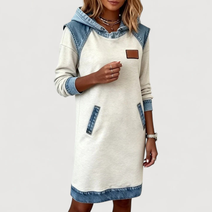 VERENA – CASUAL HOODIE DRESS