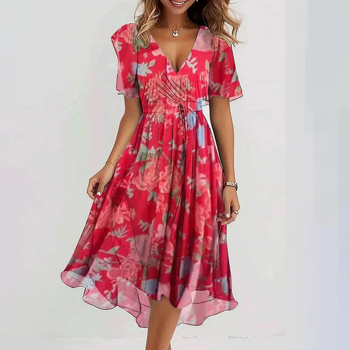ISLA – FLORAL MIDI DRESS
