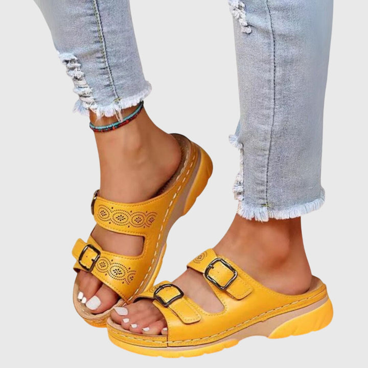 Daisy – ORTHOPEDIC LEATHER SANDALS