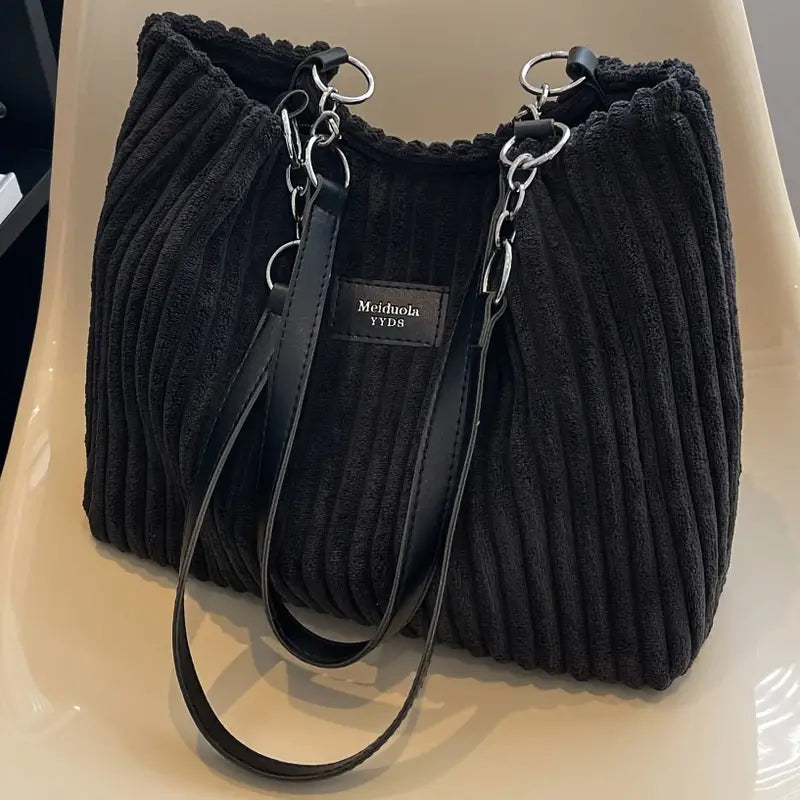 IVY – CORDUROY TOTE BAG