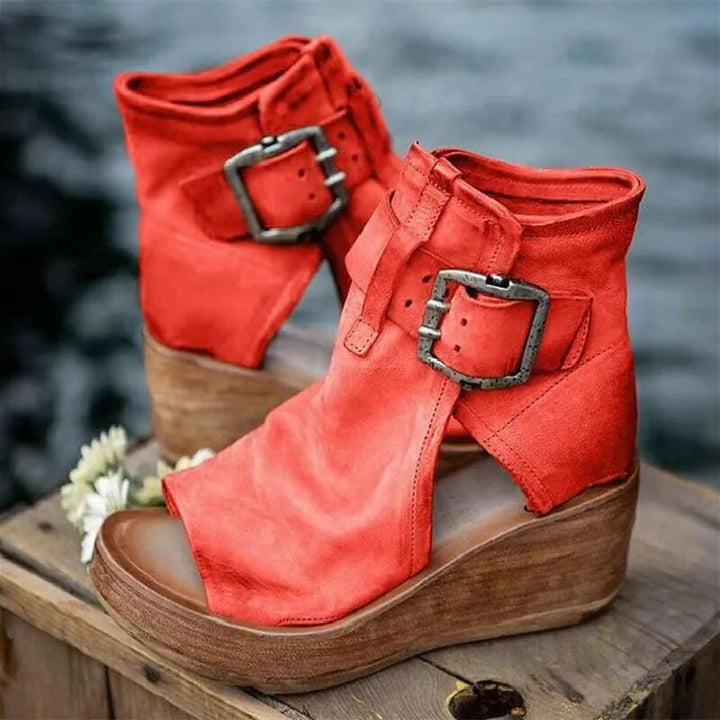 MARLOWE – WEDGE SANDALS