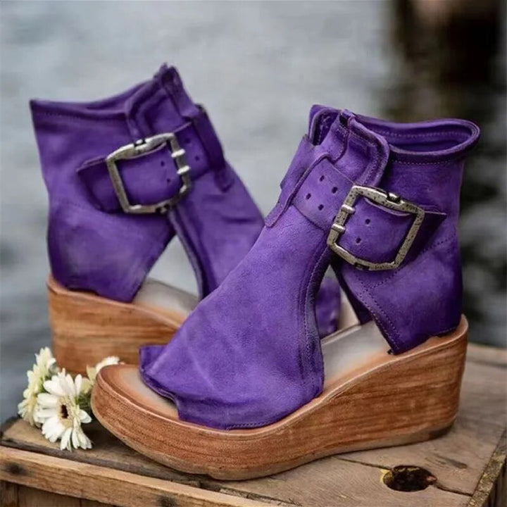 MARLOWE – WEDGE SANDALS