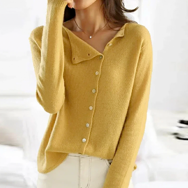 ESME – BUTTON KNIT SWEATER