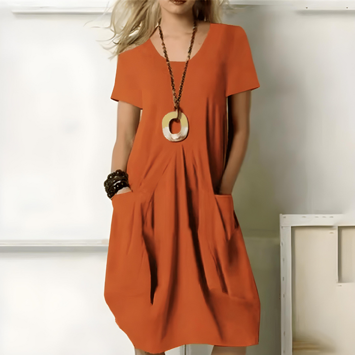 ESTELLE – RELAXED MIDI DRESS